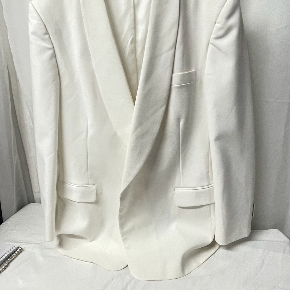 Tuxedo Jacket - Elegant Formal Vest Bow Tie Wash and Wear - Picture 7 of 13
